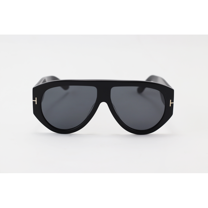 Tom Ford - BRONSON - FT1044 - Black - Acetate - Aviator - Sunglasses