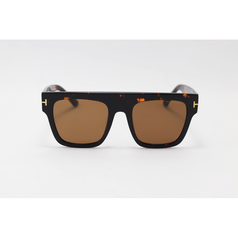 Tom Ford - RENEE - FT0847 - Tortoise Brown - Acetate - Square - Sunglasses