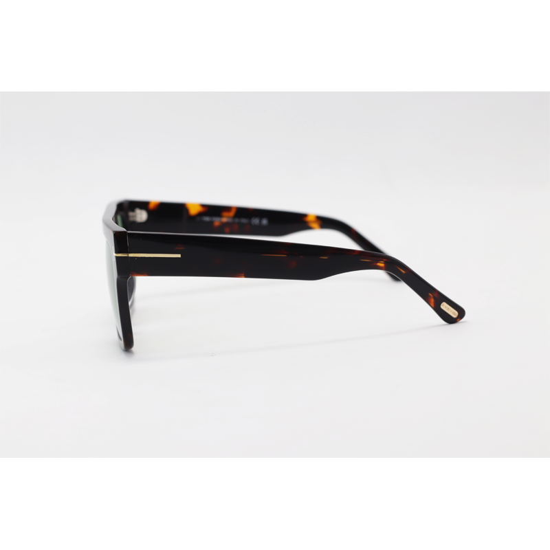 Tom Ford - RENEE - FT0847 - Tortoise Green - Acetate - Square - Sunglasses