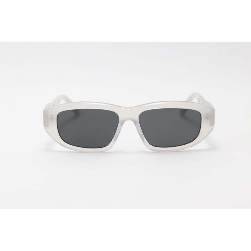 Balenciaga - BB6291 - Grey Translucent Black - Acetate - Rectangle - Sunglasses