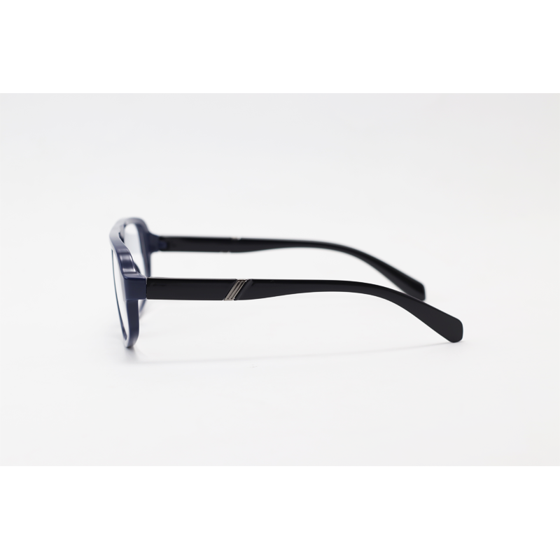 Gucci - 040 - Blue Black - Acetate - Rectangle - Blue Cut - Eyewear