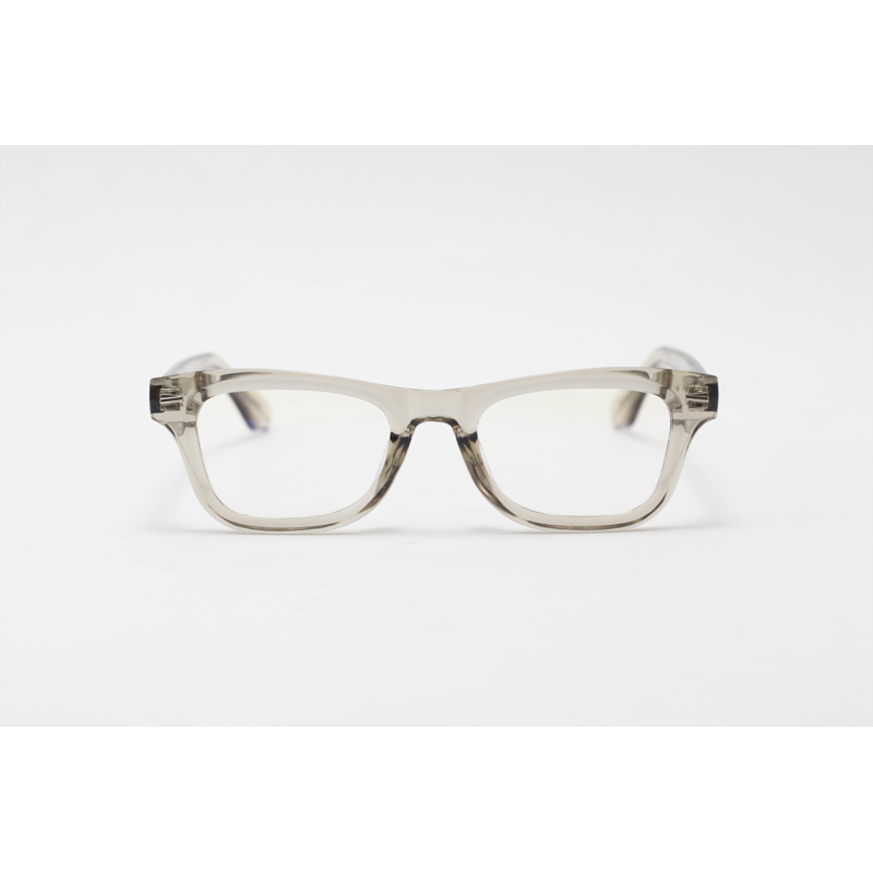 Ray B - 2529 - Grey Translucent - Acetate - Blue Cut - Rectangle - Eyewear