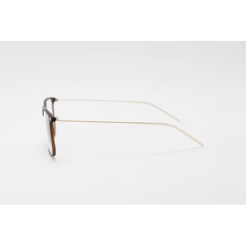 Lindberg - 9070 - Matte Brown - Acetate - Metal - Rectangle - Eyewear