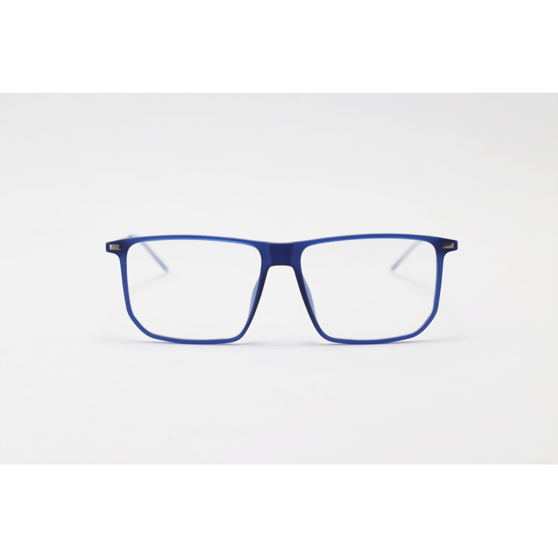 Lindberg - 9070 - Matte Blue - Acetate - Metal - Rectangle - Eyewear