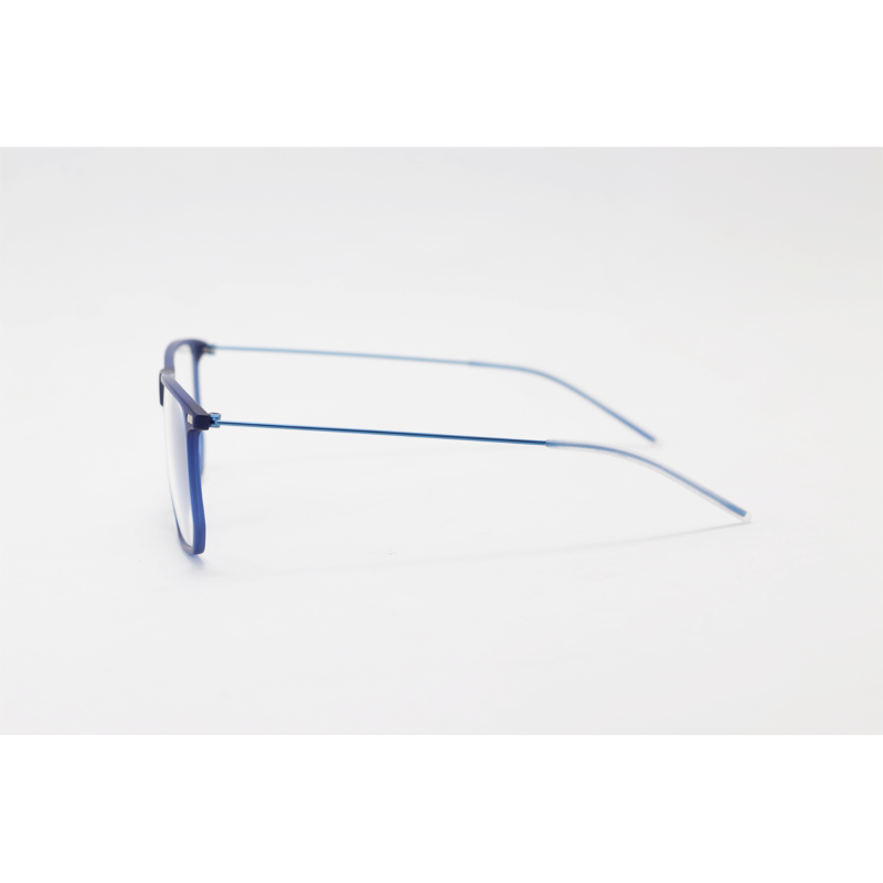 Lindberg - 9070 - Matte Blue - Acetate - Metal - Rectangle - Eyewear