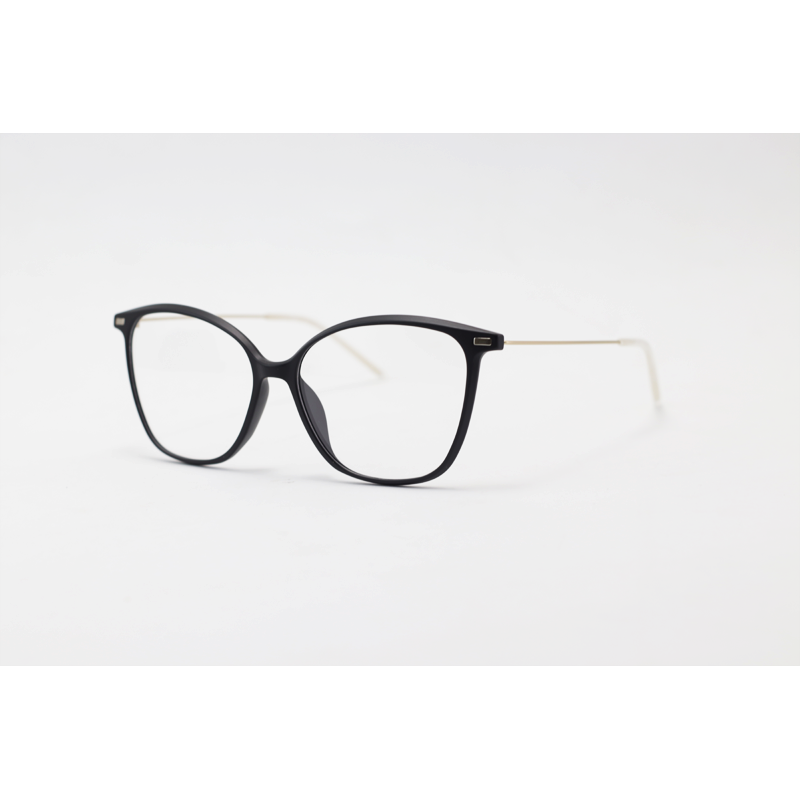 Lindberg 9073 Matte Black Cateye Eyewear | CHASHMAY