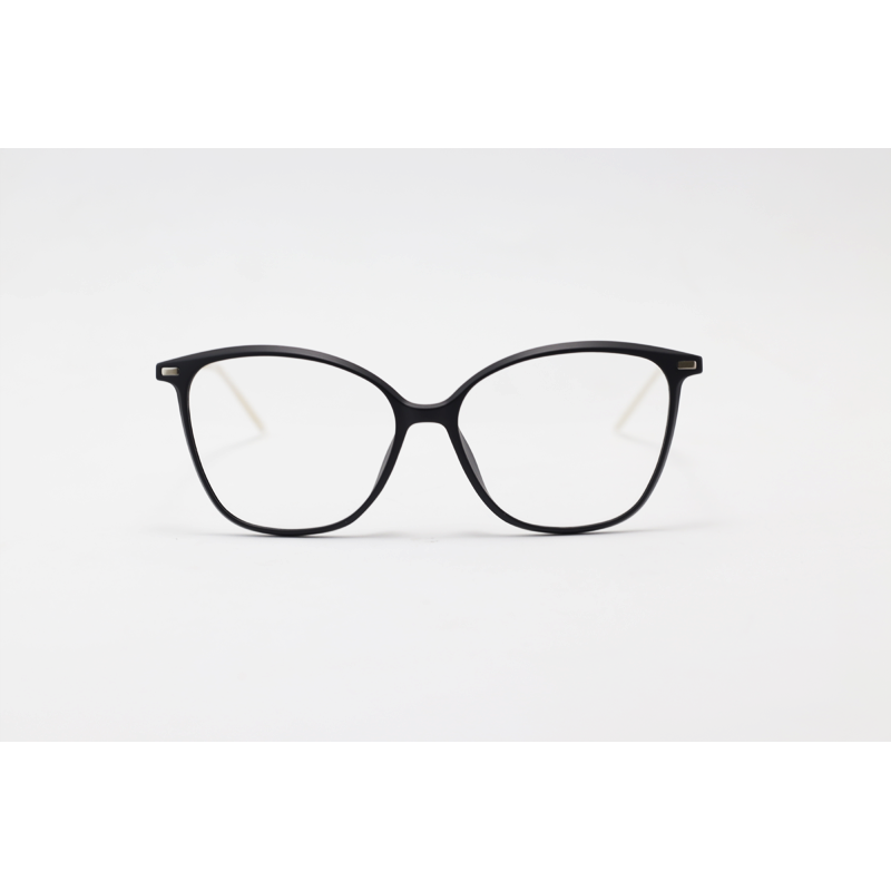 Lindberg 9073 Matte Black Cateye Eyewear | CHASHMAY
