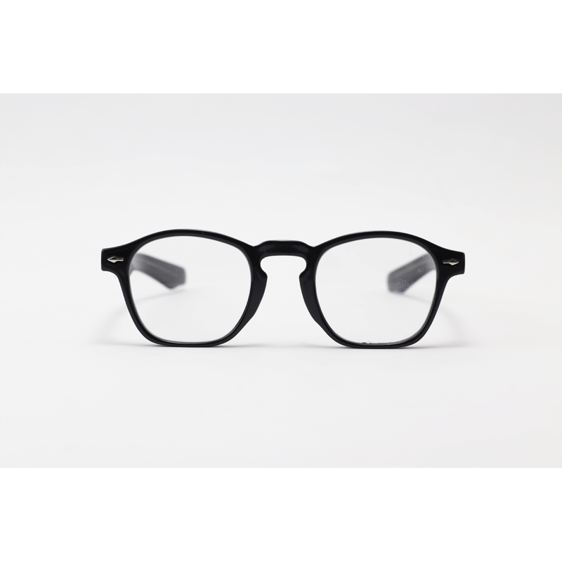Moscot - 9823 - Black - Acetate - Blue Cut - Square - Eyewear