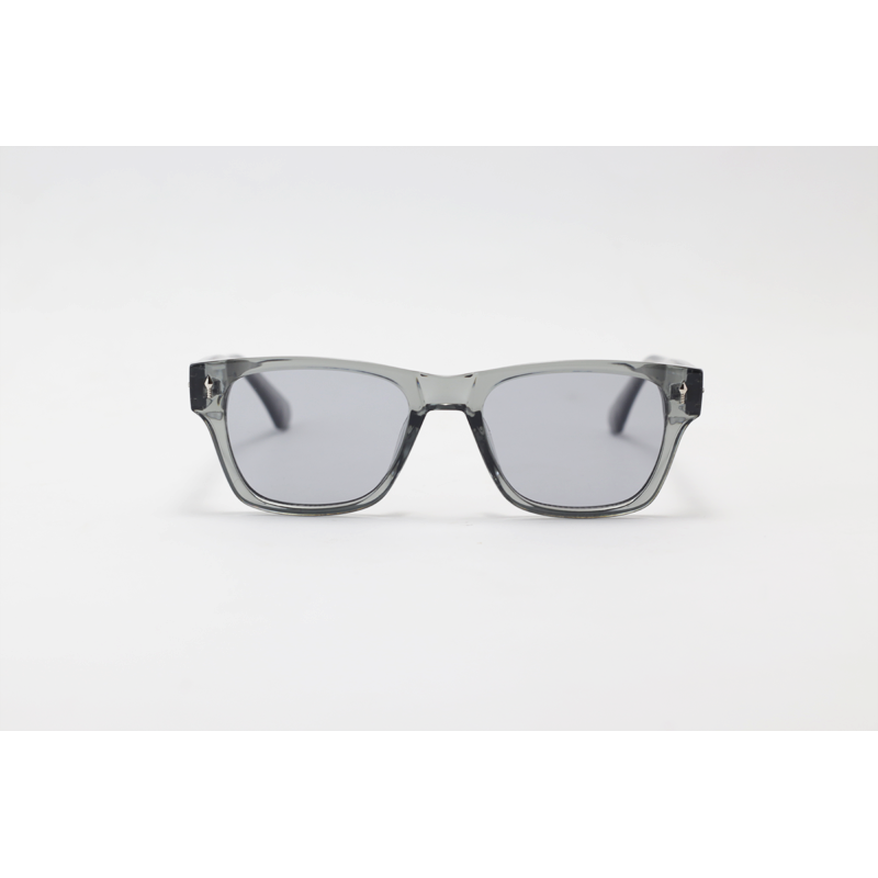 JMM - 9891 - Grey Translucent - Acetate - Rectangle - Sunglasses