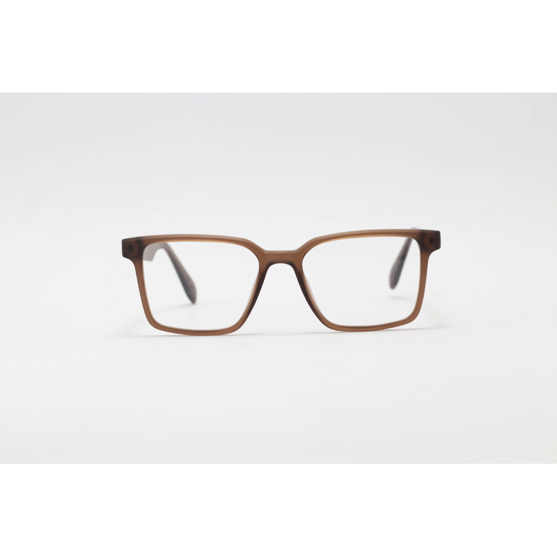Dior - 8602 - Matte Brown - Acetate - Rectangle - Eyewear