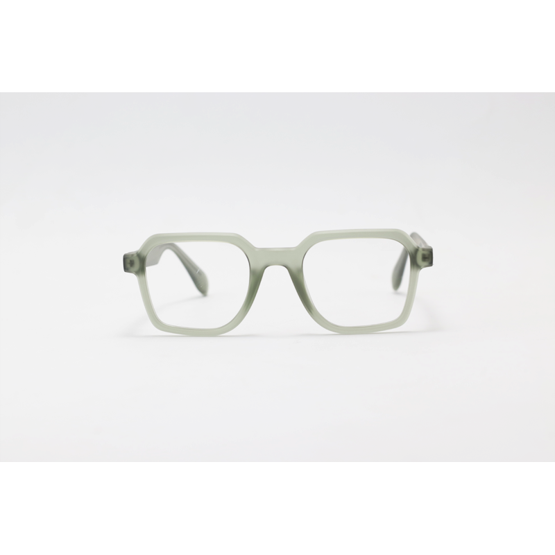 Dior - 8604 - Matte Translucent Green - Acetate - Rectangle - Eyewear