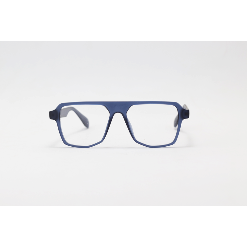 Dior - 8605 - Matte Translucent Blue - Acetate - Square - Eyewear