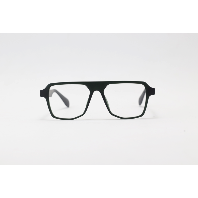 Dior - 8605 - Matte Dark Green - Acetate - Square - Eyewear