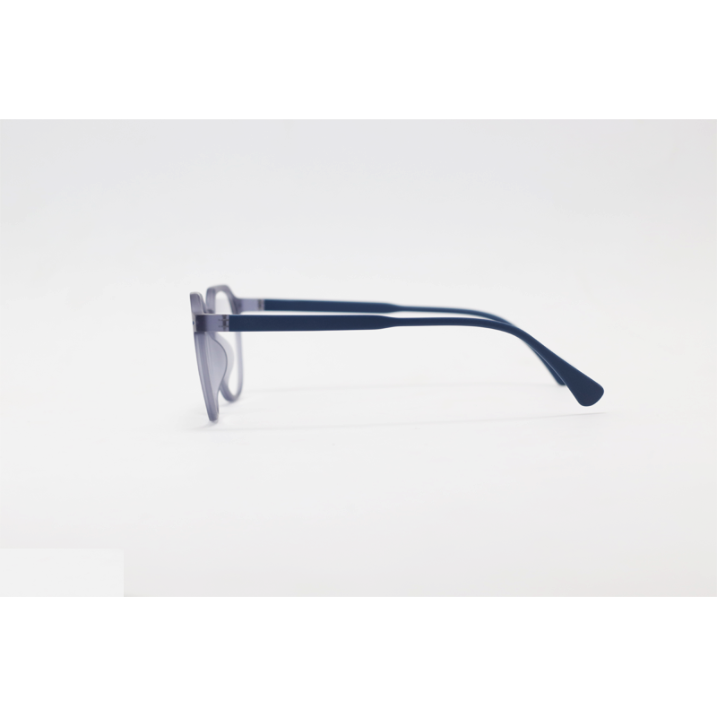 Moscot - ML04-08 - Matte Grey Blue - Acetate - Oval - Eyewear