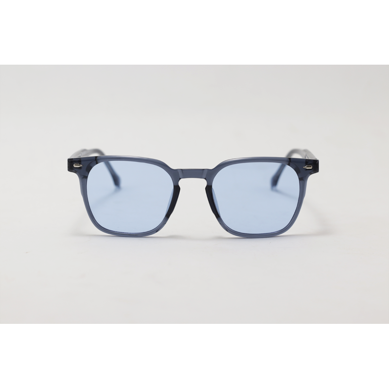 Dior - 6247 - Blue Translucent - Acetate - Square - Sunglasses