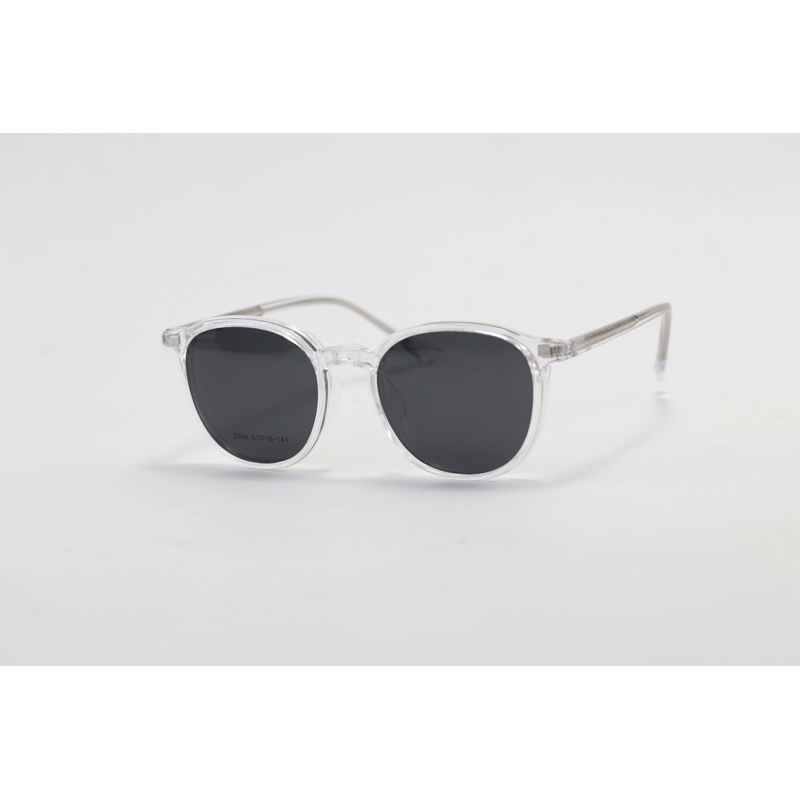 Dior - 2504 - Translucent - Acetate - Oval - Dual - Polarized - Attachment - Eye Wear - Sunglasses