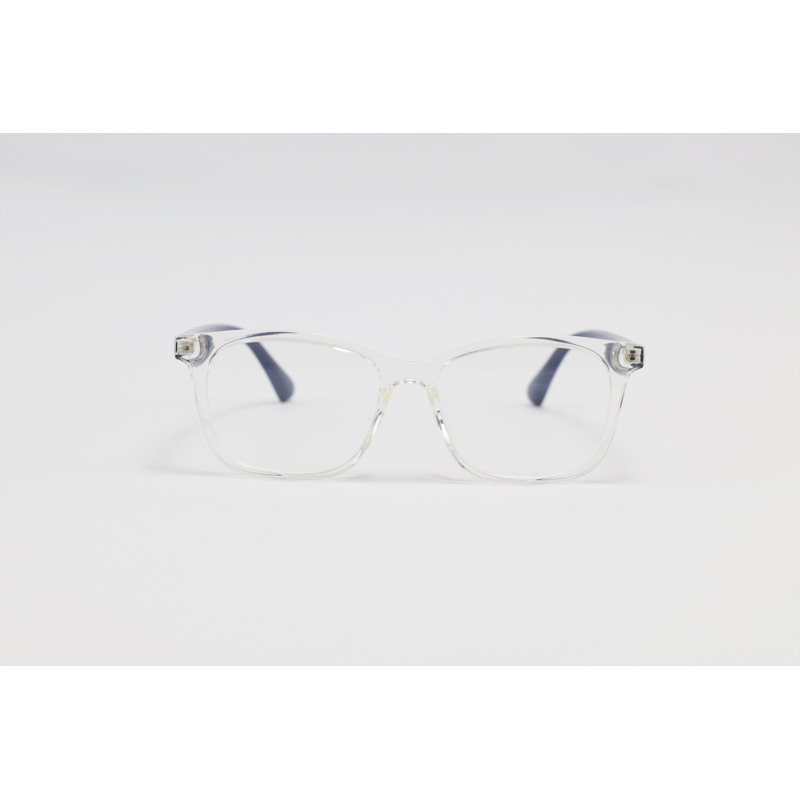 Dior - 7362 - Translucent - Acetate - Rectangle - Dual - Attachment - Blue Cut - Polarized - Kids - Eyewear - Sunglasses
