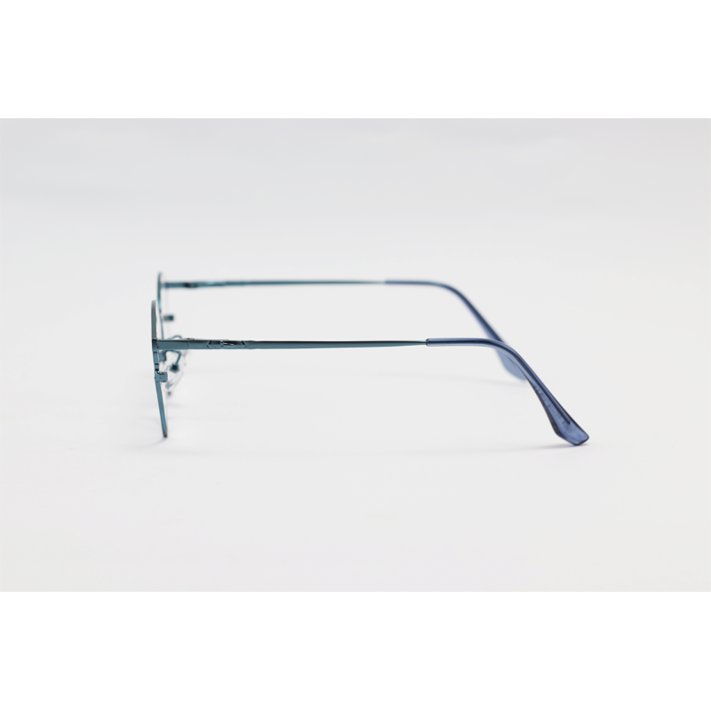 Dior - 8004 - Blue - Metal - Round - Dual - Attachment - Blue Cut - Polarized - Eye Wear - Sunglasses