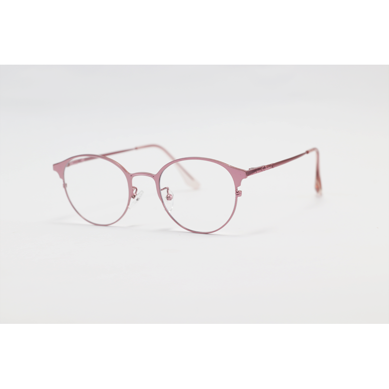 Dior - 8004 - Pink - Metal - Round - Dual - Attachment - Blue Cut - Polarized - Eye Wear - Sunglasses
