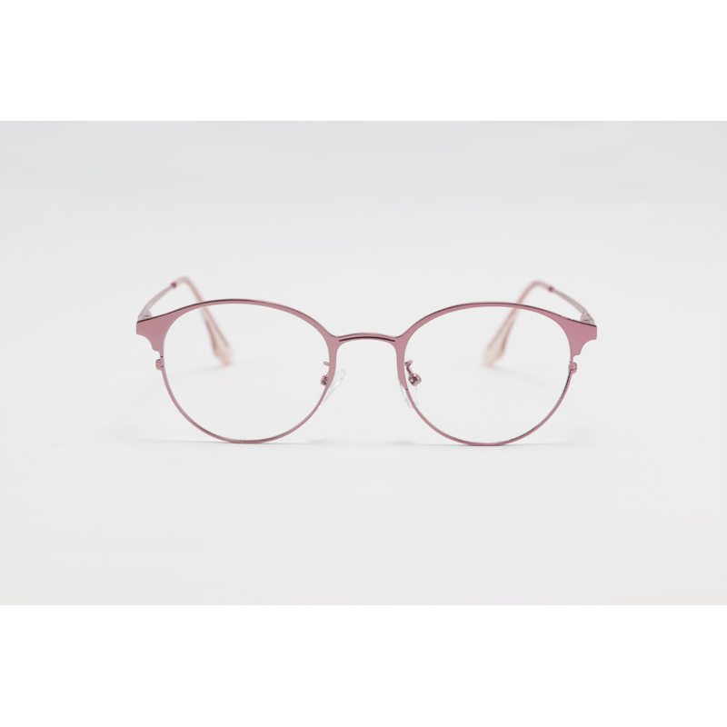 Dior - 8004 - Pink - Metal - Round - Dual - Attachment - Blue Cut - Polarized - Eye Wear - Sunglasses