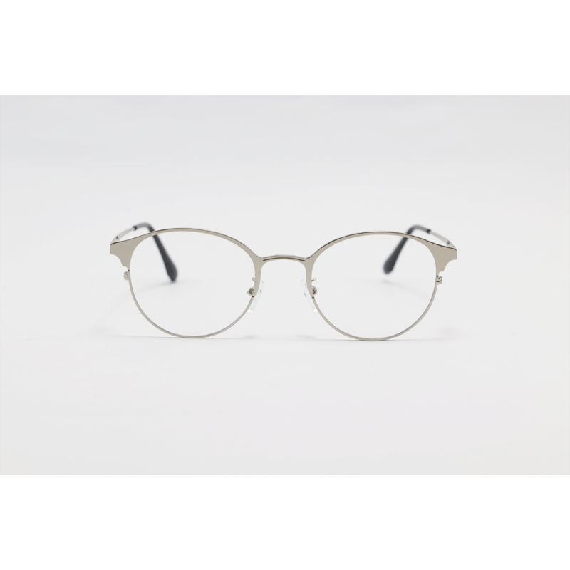 Dior - 8004 - Silver - Metal - Round - Dual - Attachment - Blue Cut - Polarized - Eye Wear - Sunglasses