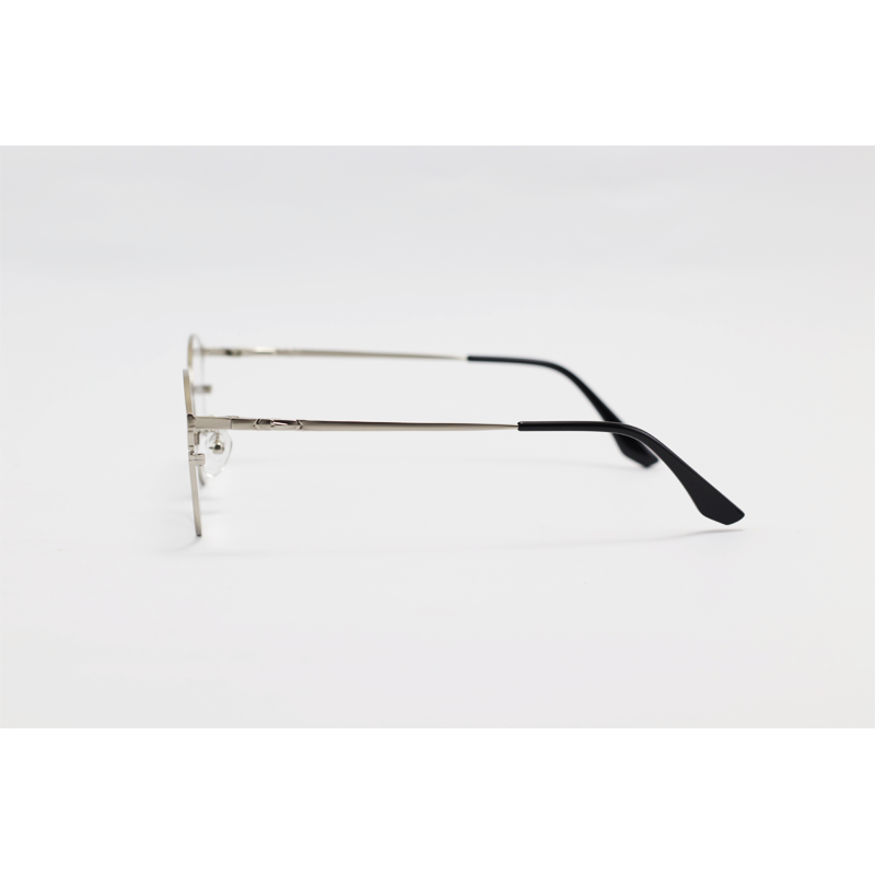 Dior - 8004 - Silver - Metal - Round - Dual - Attachment - Blue Cut - Polarized - Eye Wear - Sunglasses