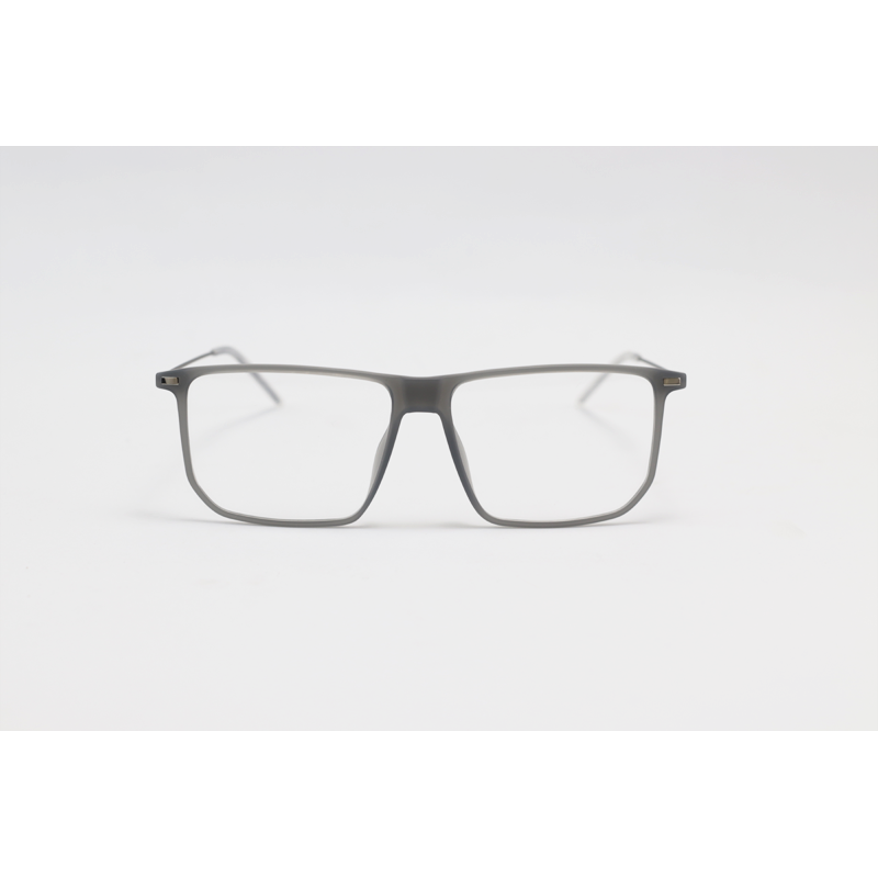 Lindberg - 9070 - Matte Grey - Acetate - Metal - Rectangle - Eyewear