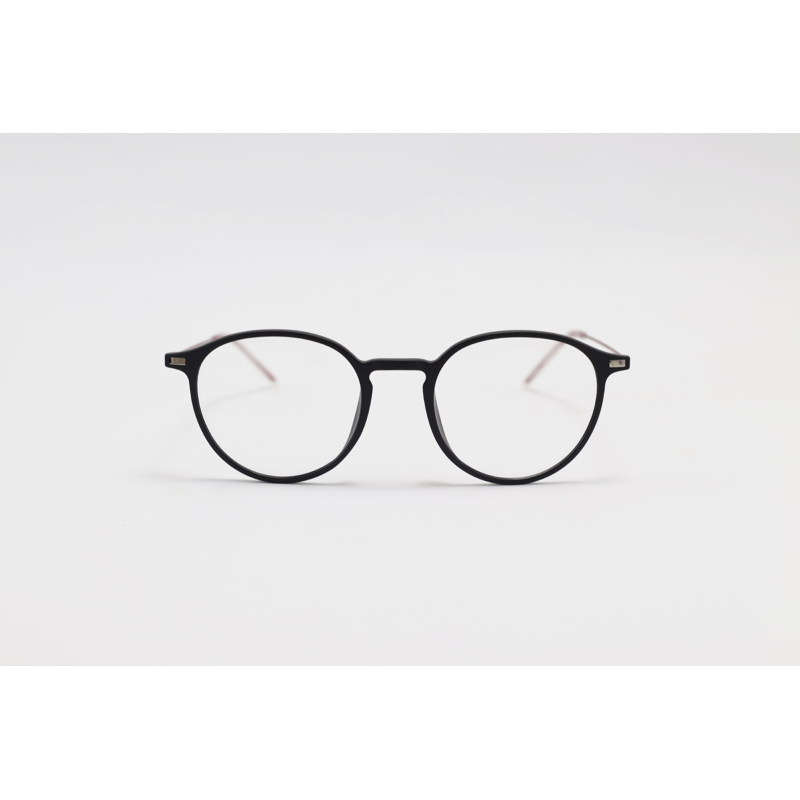 Lindberg - 9071 - Matte Black - Acetate - Metal - Oval - Eyewear