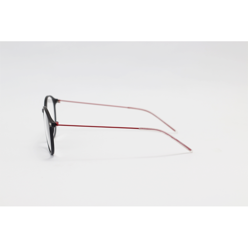 Lindberg - 9071 - Matte Black - Acetate - Metal - Oval - Eyewear