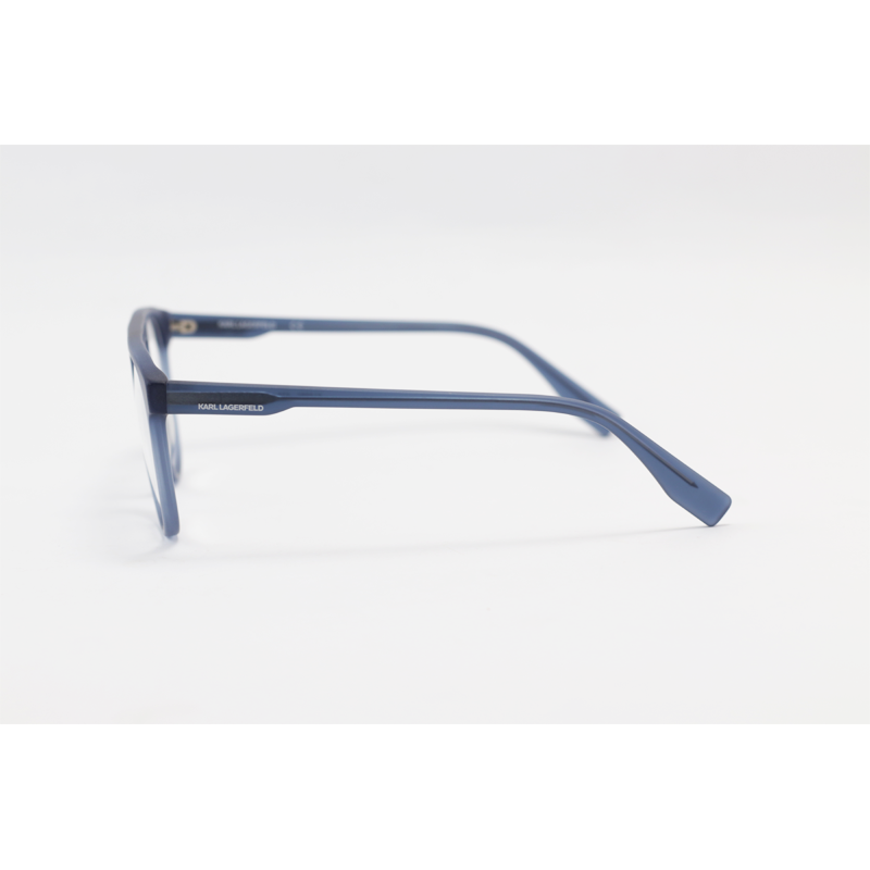 Karl Lagerfeld - KL6081 - Matte Blue - Acetate - Round - Eyewear