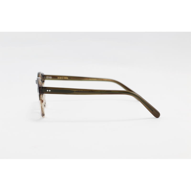 Ace & Tate - Pierce Large - Olive Gradient Bio - Acetate - Round - Eyewear