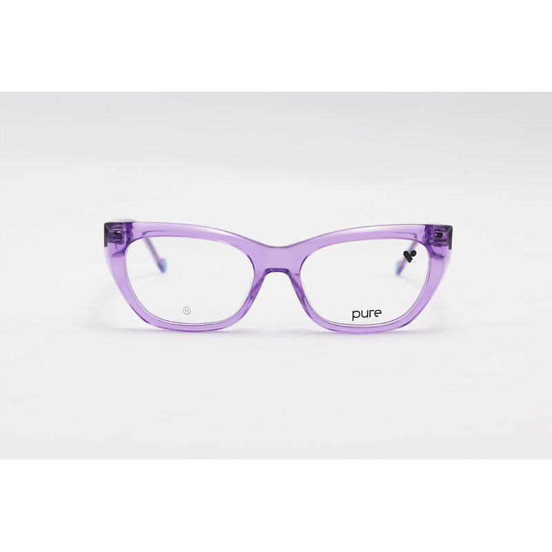 Pure - 7002 - Purple Translucent - Acetate - Cateye - Eyewear