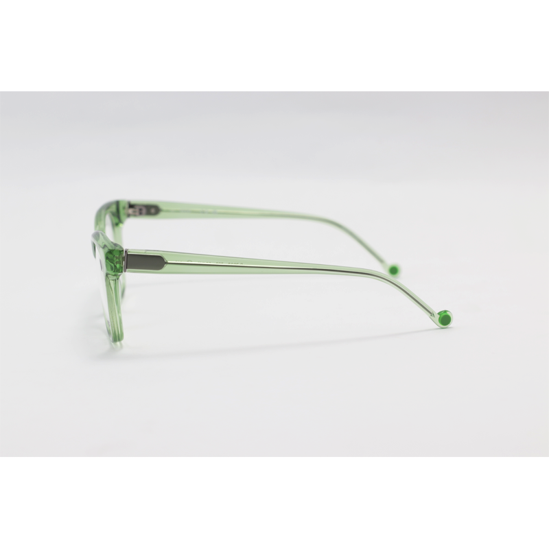 Pure - 7003 - Green Translucent - Acetate - Rectangle - Eyewear