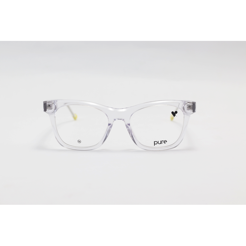 Pure - 7003 - Translucent - Acetate - Rectangle - Eyewear