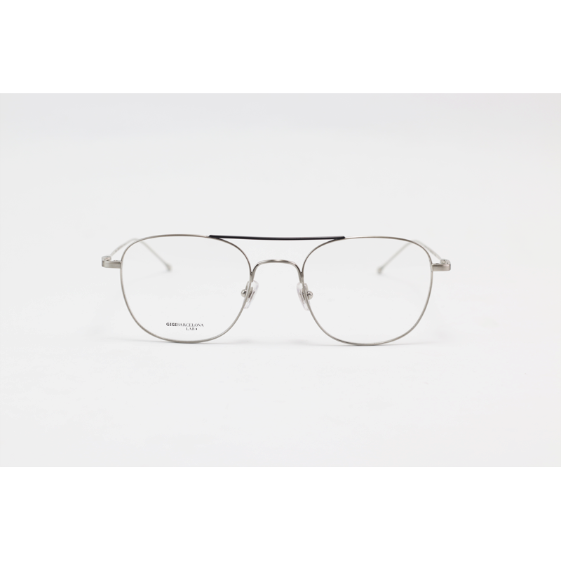 GIGI Barcelona - MANHATAN - 856 - Silver - Metal - Aviator - Eyewear