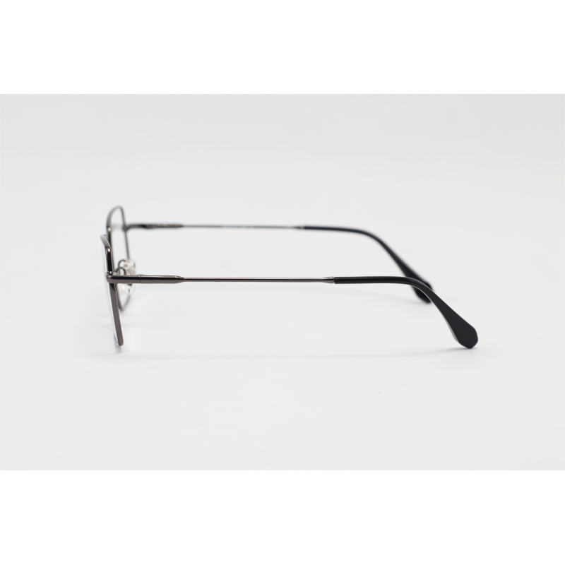 GIGI Studios - LUZIA - 860 - Gun Metallic - Metal - Rectangle - Eyewear