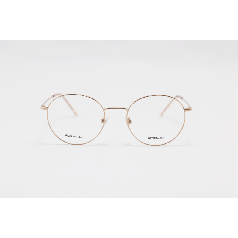 GIGI Studios Lab - JUNO - 1142 - Rose Gold - Metal - Oval - Eyewear
