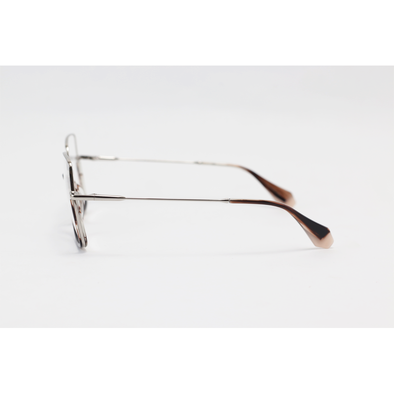 GIGI Studios - PIPA - 1176 - Silver Tortoise - Metal - Square - Eyewear