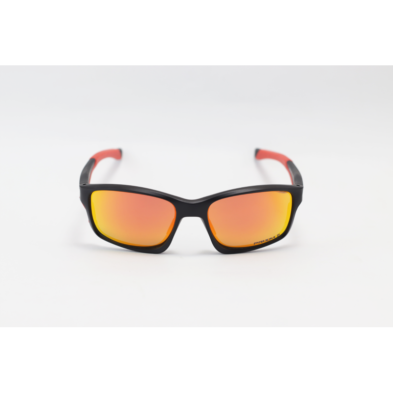 Oakley - CHAINLINK - 009247-0357 - Orange Mercury - Acetate - Polarized - Rectangle - Sunglasses