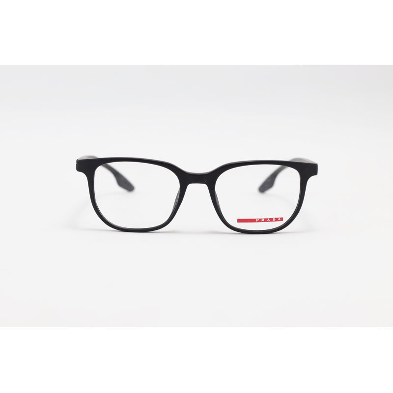 Prada - VPS01OV - Matte Black - Acetate - Rectangle - Eyewear