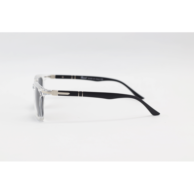 Persol - P06 - Translucent Black - Acetate - Square - Sunglasses