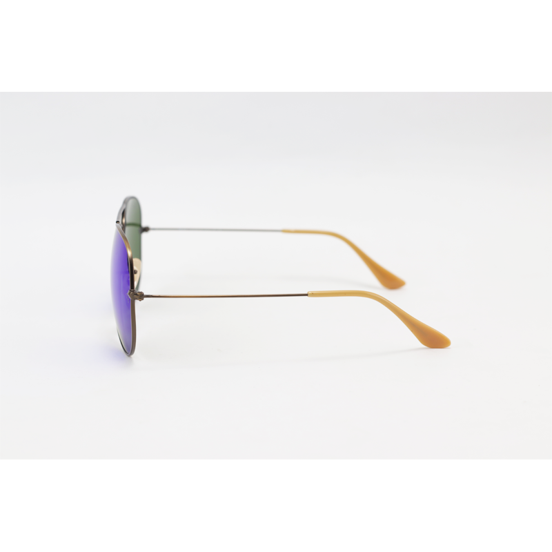 Ray B – 3025 – Bronze Blue Mercury – Aviator – Metal – Sunglasses