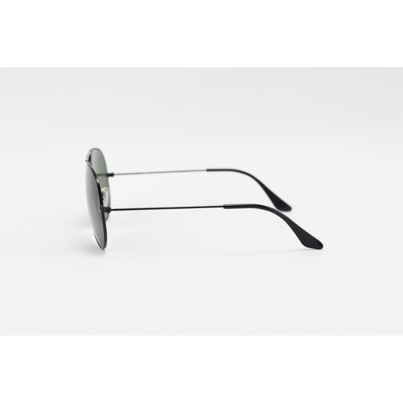 Ray B – 3025 – Black Green – Aviator – Metal – Sunglasses