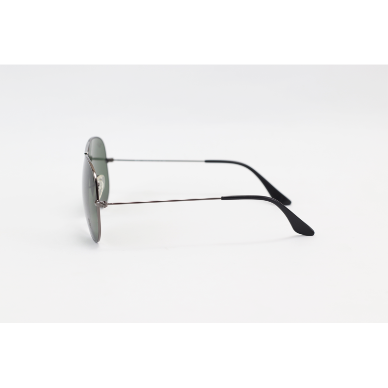 Ray B – 3025 – Gun Metallic Green – Aviator – Metal – Sunglasses