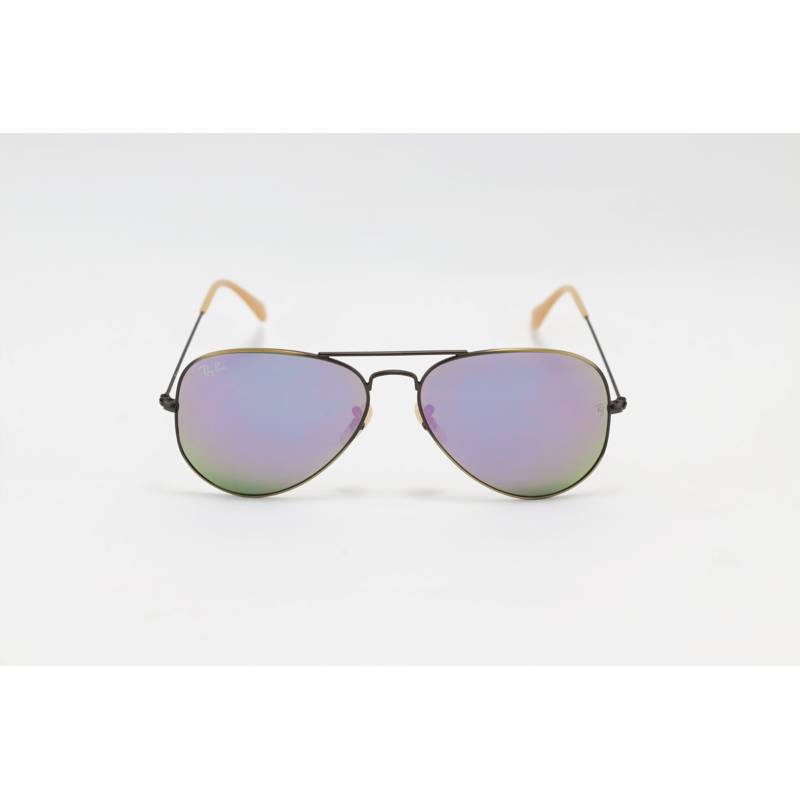 Ray B – 3025 – Bronze Purple Mercury – Aviator – Metal – Sunglasses