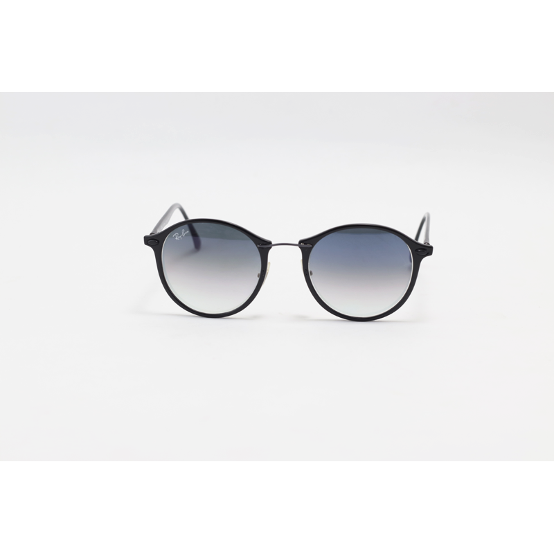 Ray B - Light Ray - 4242 - Black Blue Gradient - Round - Sunglasses