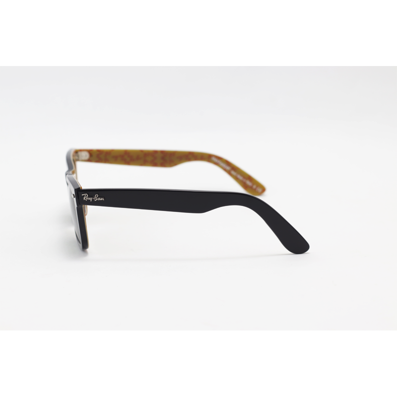 Ray B - 2140 - WAYFARER - Dark Pattern - Black Green - Acetate - Sunglasses