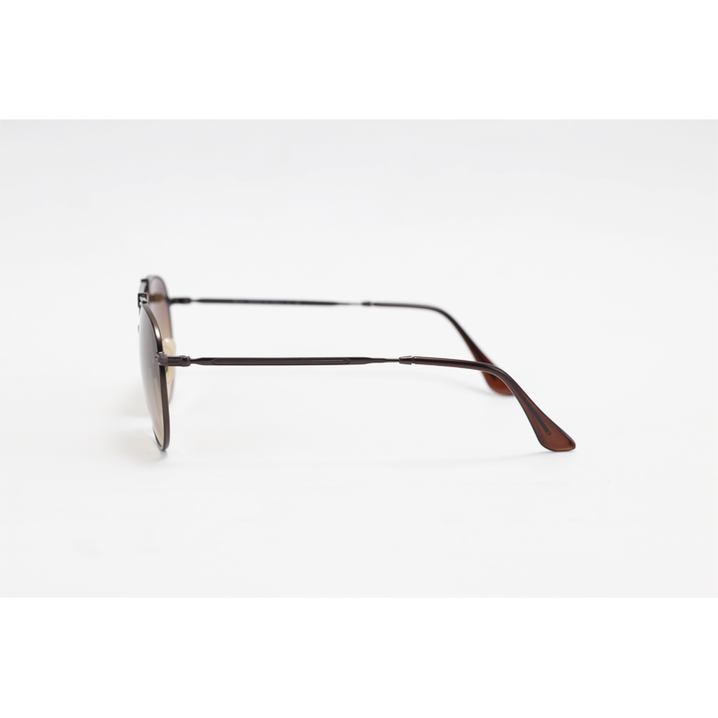 Ray B - RB8147 - Bronze Brown Gradient - Metal - Double Bridge - Round - Sunglasses
