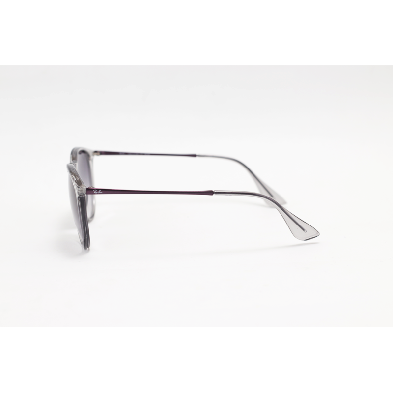 Ray B - 4171 - ERIKA - Grey Translucent Purple Gradient - Acetate - Metal - Oval – Sunglasses