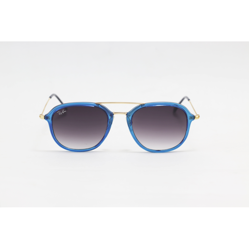 Ray B – RB4273 – Golden Blue Purple Gradient – Acetate - Metal - Square - Double Bridge – Sunglasses